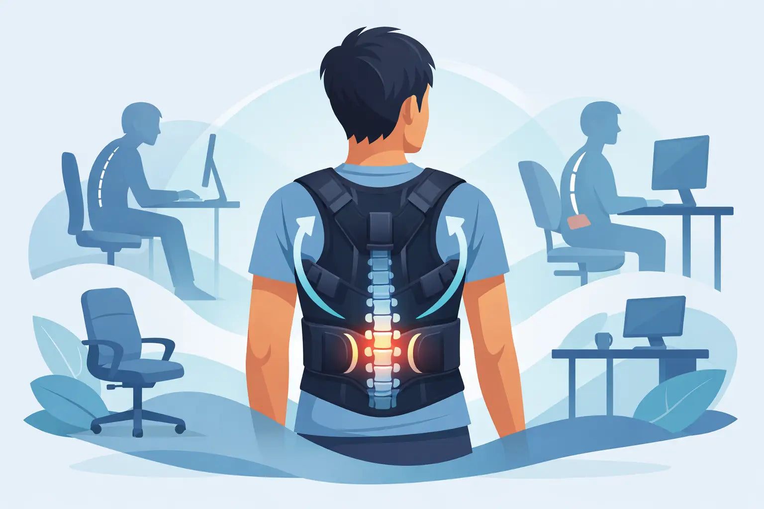 Best Posture Corrector With Lower Back Support